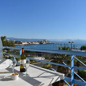 Luxury Seaview Belvedere, Apt A Antibes